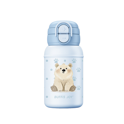 波乐派儿童卡通保温杯316L