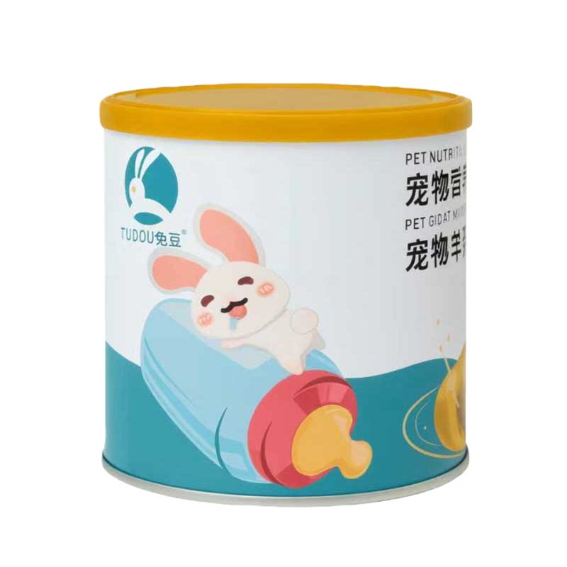兔豆兔子专用羊奶粉200克大罐装
