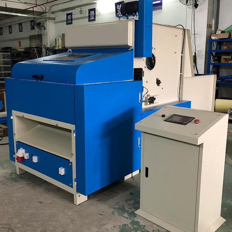 厂家定制大中小型枕芯羽绒服装充棉机自动松棉机枕头开松冲棉机厂