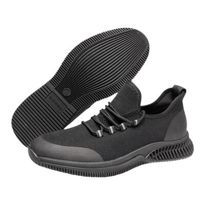 加油站夏季飞织劳保鞋透气轻薄软