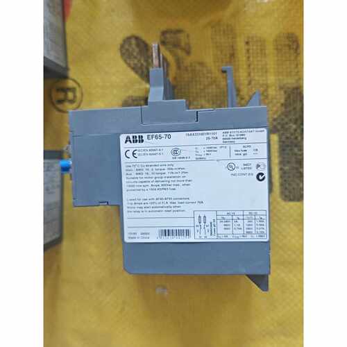 〔议价-可维修〕热继电器EF65-70 型号1SAX331001R11 工业自动化