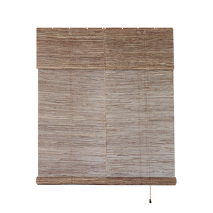 定制窗帘手工苎麻茶室卷帘日式窗帘隔断帘装饰门帘升降夏布田园帘