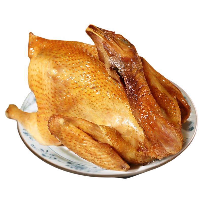 楼外楼叫化童鸡叫花童鸡袋熟食卤味扒鸡手撕鸡烤鸡杭州特产400g袋