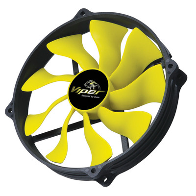 AKASA毒蛇圆框电脑机箱风扇14cm