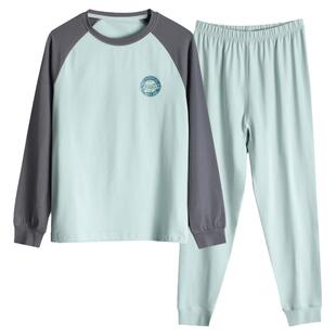 胖男童秋衣秋裤套装加肥加大新款秋装中大童大码家居服套装15岁16