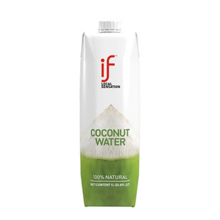 进口if椰子水1L大瓶家庭运动奶茶咖啡店商用泰国纯椰青椰汁水饮料
