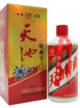 天池特曲53度浓香型白酒500ml