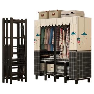 免安装折叠衣柜家用卧室简易布衣柜结实耐用出租房用衣橱收纳柜
