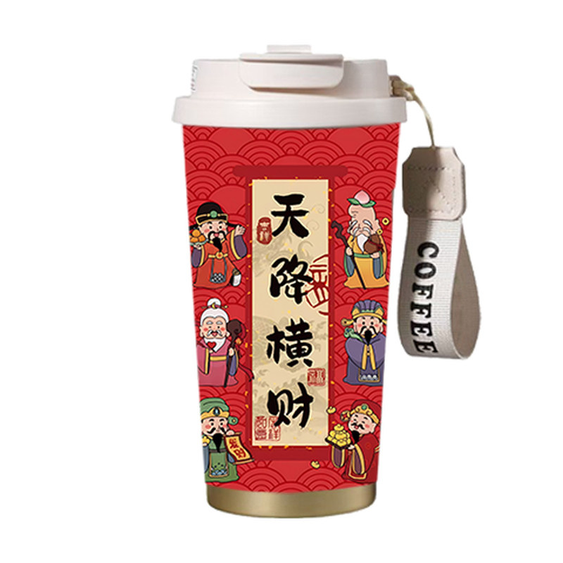 春节新年款顺风顺水财神爷福财源