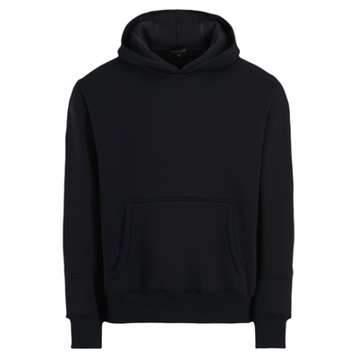 AFTERGLOW秋冬奥粒绒加厚超宽松保暖卫衣 加绒连帽显大健身卫衣