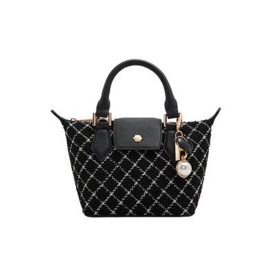 ALDO女士格纹水饺包手提斜挎包