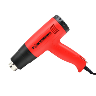 数显热风枪调温汽车贴膜工具烤枪烘抢热缩膜工业加热吹风机焊枪筒