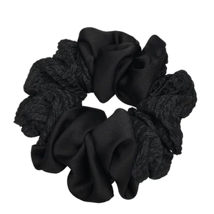 大肠发圈女2026新款高端头绳黑色高级感发绳扎头头花头饰发饰大号