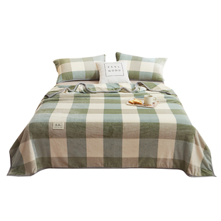 冬季牛奶绒床单加绒保暖加厚法兰珊瑚绒180x200双人毛绒被单单件