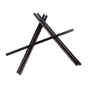 黑色热熔胶棒强力黑胶胶条棒奇石头骆驼底座高粘胶棒胶枪7mm11mm