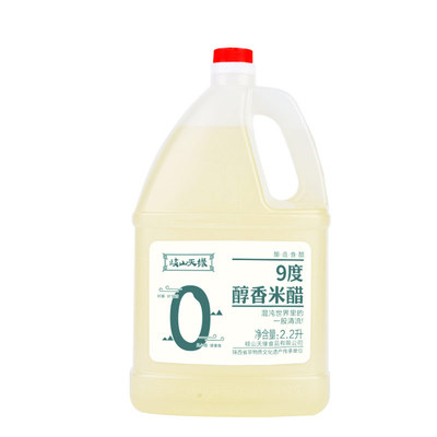 岐山天缘0添加9度米醋2.2L