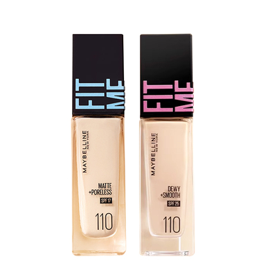 美宝莲粉底液控油保湿遮瑕