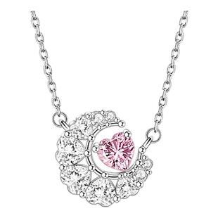 纯银百搭幻梦心月项链女轻奢小众毛衣链锁骨链送女友闺蜜生日礼物