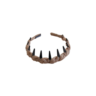 高颅顶神器欧根纱气质波浪带齿发箍简约小众发卡日常外戴百搭头箍