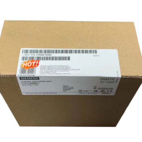 议价6ES7515-2AM00/2AM01-0AB0 西门子 S71500 PLC 控制器 CPU 模