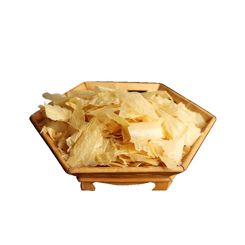 漫绿食品薄豆腐皮衣头层碎豆腐皮油豆皮腐竹皮干货2斤包邮豆制品