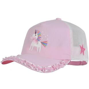 卡蒙6-9岁儿童棒球帽夏网眼薄款透气宝宝鸭舌帽女童防晒太阳帽子