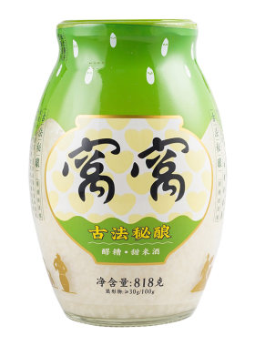 窝窝醪糟816g酒酿醪糟米酒甜酒酿