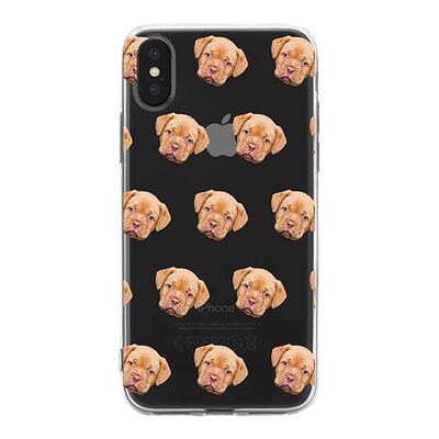 宠物照片定制碎花手机壳任意机型