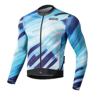 洛克兄弟长袖骑行服自行车春夏季透气排汗外套川藏骑行联名款男款