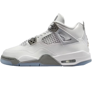 nike耐克大童鞋AIR JORDAN 4 RETRO UNI运动鞋篮球鞋HV4401-014