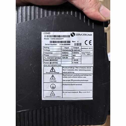 议价Servotronix伺服驱动器CDHD4D52AAP1维修