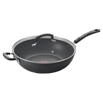 特福顺滑不粘锅煎炒锅可进洗碗机