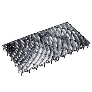 鱼缸底部过滤板铺沙垫板隔离板底滤板导流龟缸垫高网格小水陆档沙