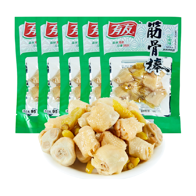 有友筋骨棒休闲食品95g×5袋