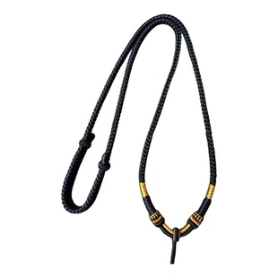 新中式国风项链半成品轻奢棕咖复古锁骨链手工编织吊坠挂绳可调节