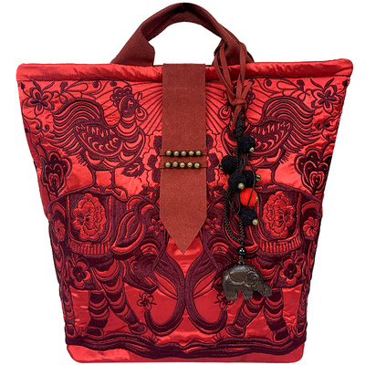 国潮刺绣原创斜挎包刺绣民族风