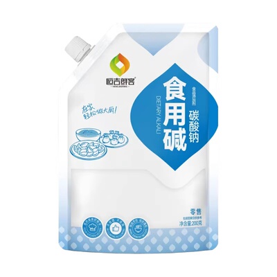 [拧盖款]鲜客食用碱面纯碱碳酸钠食品级厨房清洁烘焙去污发面碱粉