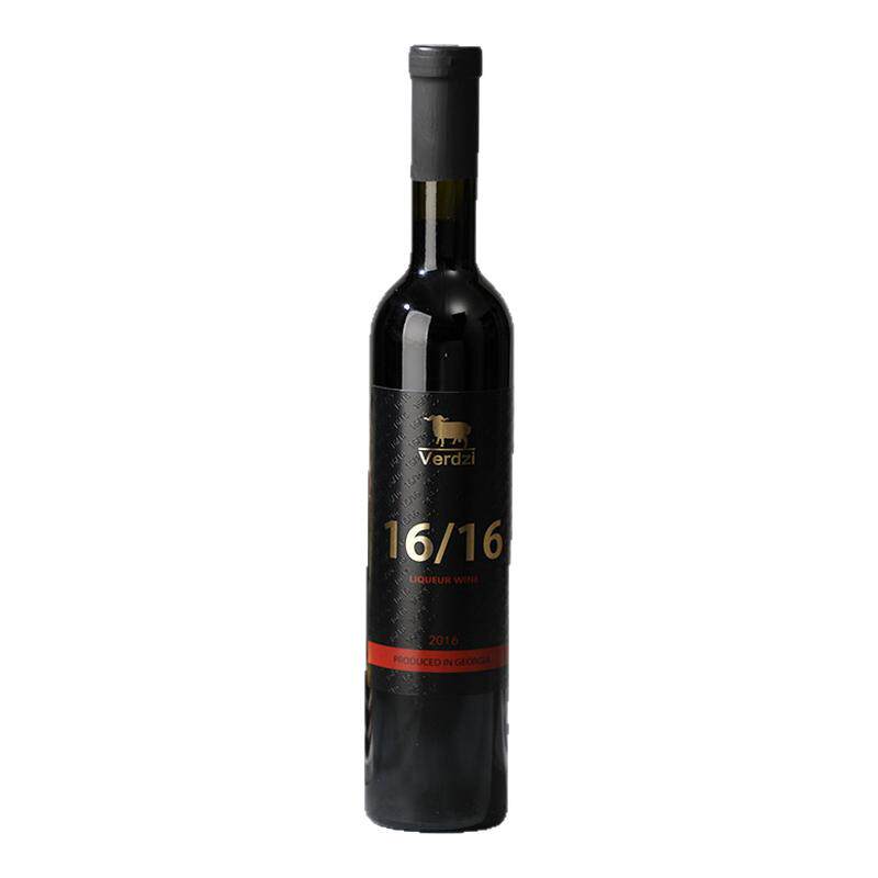 格鲁吉亚红酒16/16利口酒原瓶原装进口葡萄酒红酒配制酒全甜型酒