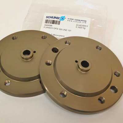Schunk Adapterplatte Flansch OPS 100  101 Befestigungselemen