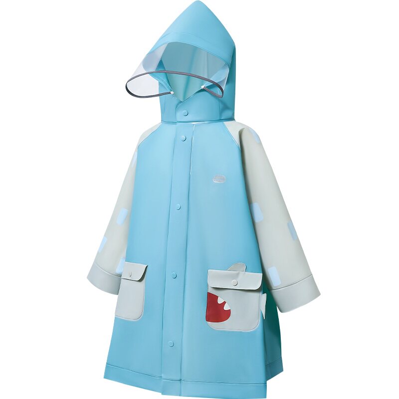 儿童雨衣小学生带书包位男生雨具