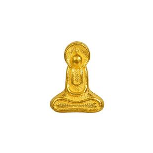 老克勒古法黄金无相佛转运珠足金编织手链手串串珠隔珠路路通配饰