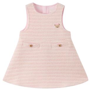 【商场同款】PawinPaw卡通小熊童装25年冬季新款女宝宝连衣裙可爱