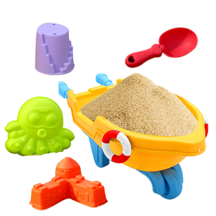 儿童沙滩玩具宝宝海边沙滩挖沙工具推车沙漏铲子桶玩沙子套装沙池