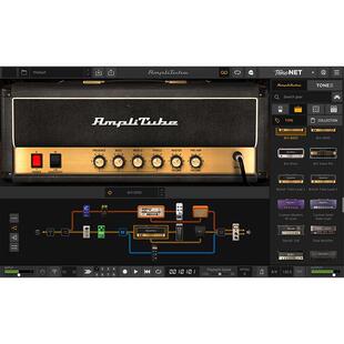 AmpliTube 5 Max电吉他效果器贝斯放大器箱头模拟效果插件Win/Mac