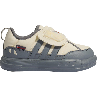 Adidas/阿迪达斯正品PUFFY SKIPPER小童耐磨低帮运动鞋KJ3900