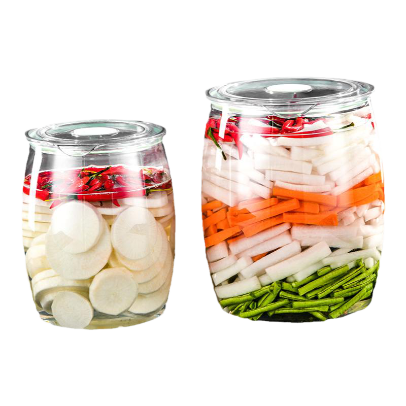 泡菜坛子食品级家用塑料密封罐大口储物罐腌制酸菜酸萝卜咸菜容器
