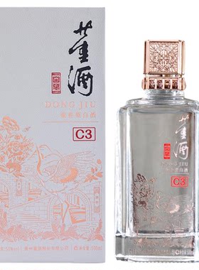 董酒窖藏C350度500ml兼香型白酒