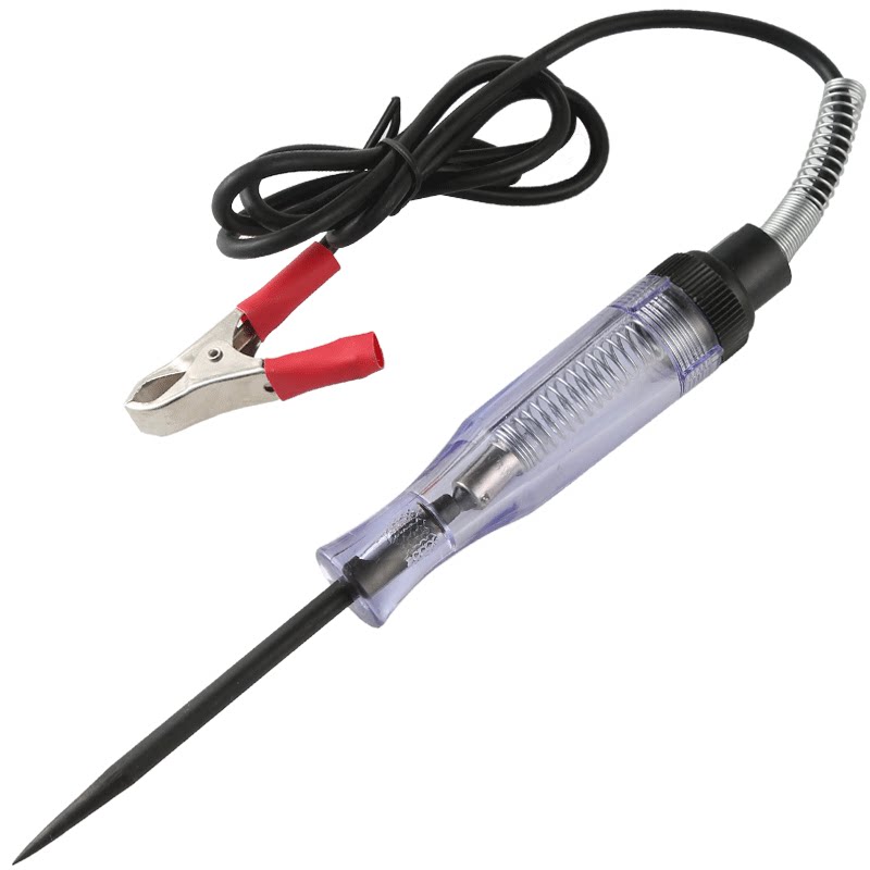 汽车电路检测多功能试灯电工线路免破线维修工具12V24v测电试电笔