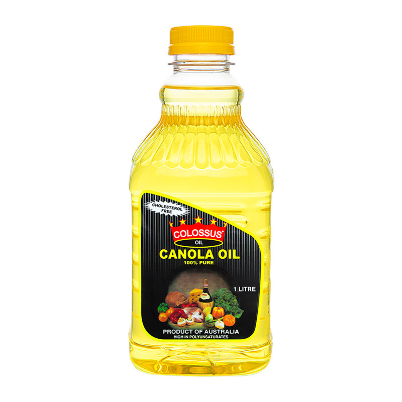 澳洲进口COLOSSUS芥花籽油富含Omega3营养家庭食用油1L精致装