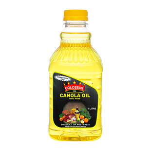 澳洲进口COLOSSUS芥花籽油富含Omega3营养家庭食用油1L精致装